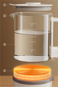 OIDIRE-Biberón de gran capacidad, esterilizador de vapor de grado alimenticio, calentador de <span class=keywords><strong>biberones</strong></span> con dispensador de leche, productos para bebés - Product Image 5
