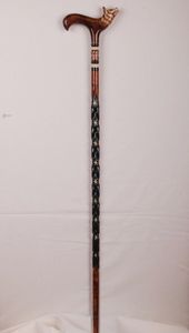 ไม้เท้าไม้ปรับได้พร้อมนอตหลายอันไม้เท้าแข็งแรงสำหรับผู้สูงอายุตามมาตรฐานสากล - Product Image 3