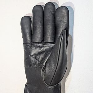 Guantes de Conducción de Algodón Negro Genuino, Corte 5, Forro de Kevlar, Recubrimiento de Látex, Impermeables, Resistentes al Calor, para Motociclismo y Trabajo - Product Image 5