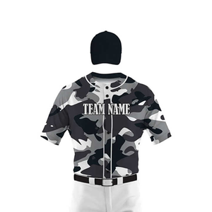 Uniforme de Béisbol y Sóftbol OEM, Conjunto de Camiseta y Pantalón para Hombre, Transpirable, Talla Grande, 100% Poliéster, Último Diseño - Product Image 5