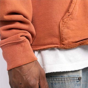 เสื้อฮู้ดสวมหัวแบบเรียบใส่ได้ทั้งชายและหญิงมีกระเป๋าจิงโจ้ที่สมบูรณ์แบบสำหรับการออกแบบเฉพาะบุคคลเสื้อมีฮู้ดผ้าฝ้าย100% พื้นฐาน - Product Image 5