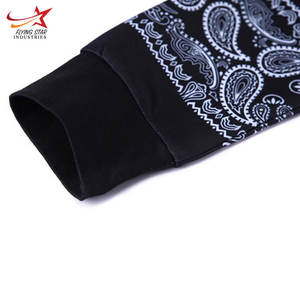 Sudadera elegante de cuello redondo para hombre Sudadera con capucha de invierno de color personalizado con patrón de puente bordado sólido Nueva llegada - Product Image 4