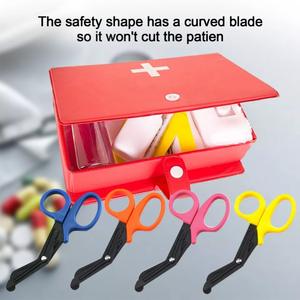 Qualité Acier Inoxydable Manuel EMT Médical Traumatisme Cisailles Ensemble Qualité Instrument Bandage Rose Base En Plastique Instruments Chirurgicaux - Product Image 4