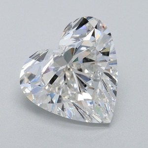 IGI 4,02 CT Heart Cut Lab Diamond Blanco F color VS1 claridad Loose Calibrated Lab creado Diamantes para la fabricación de joyas Regalos para H - Product Image 1