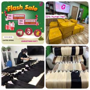 100% brut vietnamien Remy humain longue droite profonde vague Styles suisse dentelle Base frontale 12 pouces produit le plus vendu du vendeur - Product Image 6