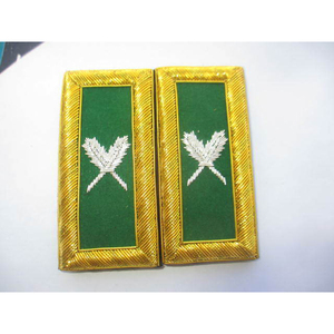 Knights Templar Past Commander Shoulder Boards in Bullion - Product Image 6