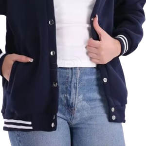 Chaqueta con logotipo y color personalizados para mujer, nuevo diseño, chaqueta con letras para mujer, el mejor material, chaqueta de invierno con letras para mujer - Product Image 6
