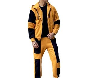 Nouveauté 2024, tendance du moment, survêtements pour hommes en gros, respirants, logo personnalisé OEM, design personnalisé, coton lourd, grande taille - Product Image 1