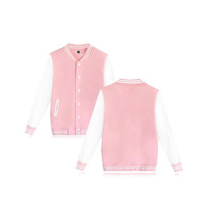 Veste universitaire décontractée pour homme OEM, logo brodé personnalisé, vêtements en toile vintage d'hiver, respirant, design grande taille - Product Image 2