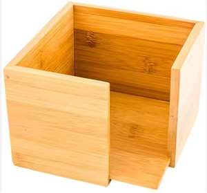 Porta Caja de Pañuelos Faciales con Diseño de Elefante, Diseño Cuadrado de Madera para una Estética y Funcionalidad Óptimas - Product Image 1