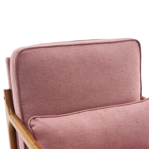 Nordic Scandinavian Upholstered Dining Chair Wooden Armchair <b>Cushioned</b> Eco-Friendly Semicircular for Home Hotel Restaurant - Product Image 5