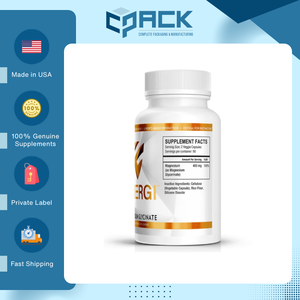 Cápsulas de Suplemento Dietético de Glicinato de Magnesio de Alta Calidad, Fabricadas en EE. UU. por One Solution LLC, para Mujeres Embarazadas - Product Image 3