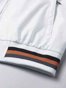 Chaquetas Bomber regulares para hombre, estilo con cremallera, bolsillos de dos caras, venta al por mayor, precio barato, chaquetas Bomber para hombre, chaqueta con cuello levantado para hombre - Product Image 5