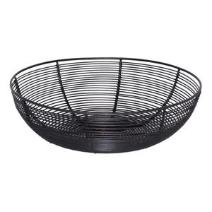 Superior Quality Black Color Solid Iron Fruits and <b>Vegetables</b> <b>Storage</b> <b>Basket</b> and Bucket Latest Designer Metal <b>Basket</b> From Indian - Product Image 1