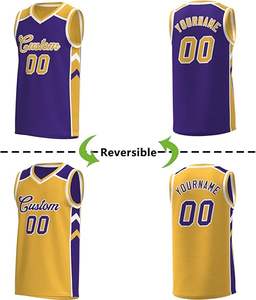 ชุดเครื่องแบบบาสเก็ตบอลพิมพ์ลายกางเกงขาสั้นและเสื้อเจอร์ซี่สำหรับทีมเยาวชนและ2025 - Product Image 2