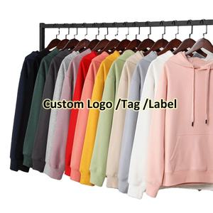 OEM proveedor al por mayor de los hombres de encargo del logotipo bordado sudadera poliéster polar en blanco liso de gran tamaño Sudadera con capucha sublimación - Product Image 2