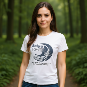 T-Shirt Personalizzata Seiyo per Donne per Scopi Promozionali - Product Image 3
