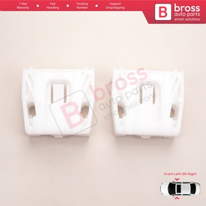 ชุดซ่อมคลิปยึดมอเตอร์กระจกไฟฟ้า BWR5279 ด้านหน้า สำหรับรถยนต์ C Class W204 S204 ปี 2006-2014 และ E Class W212 S212 ปี 2009-2016 แบบ 4/5 ประตู รุ่น A20472006 - Product Image 2