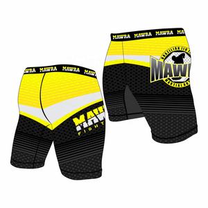 Customizable <b>Men's</b> Performance <b>Compression</b> <b>Shorts</b> Quick Dry Sports Tight Stretch Boxer 3XL Size with Custom Logo - Product Image 6
