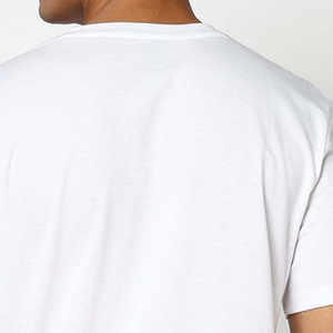 เสื้อยืดคอกลมผู้ชายแบบใหม่ สีพื้นเรียบง่าย แขนสั้น ขายส่ง เสื้อยืดคอกลมผู้ชายแขนสั้น ผ้าฝ้าย 100% - Product Image 5