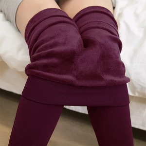 Winter <b>Warm</b> <b>Leggings</b> for Women Translucent Pantyhose Fleece Tights Thermal Wool Sock Pants Elastic Sexy High Waist Stockings - Product Image 2