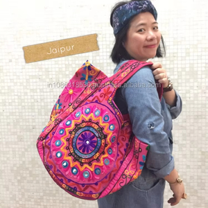 กระเป๋าสะพายไหล่สไตล์คลัทช์ปักลายอินเดียกระเป๋าถือแบบใหม่ของชนเผ่ากระเป๋าถือกระเป๋าสไตล์ hmong ปักลายกระเป๋าเงินซื้อของชนเผ่าขนาดใหญ่ - Product Image 1