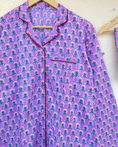 Buena calidad de manga larga Primavera Verano ropa de dormir 2 piezas señoras ropa de dormir conjunto para mujer - Product Image 3