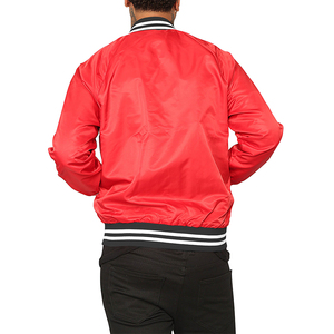 High Quality Customized Men's Baseball Varsity <b>Jacket</b> with Stand Collar <b>Waterproof</b> Canvas Wholesale Sale-Vintage Outdoor Style - Product Image 2