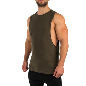 <b>Men</b> Gym <b>Singlet</b> Stringer Muscle Fit Tank Tops Fitness Workout Shirt Spandex Custom Design <b>Men</b> Gym Workout Tank Top <b>Singlet</b> - Product Image 1