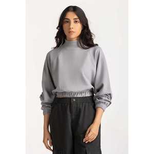Suéter de Cuello Alto Tejido para Mujer, Informal, Suave y Cálido para Invierno, Tejido Transpirable, OEM, ODM, Marca Privada, Pakistán - Product Image 2