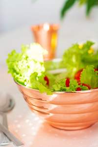 Bol en cuivre de qualité exclusive avec poignée design de luxe ramadan bol de service pour accessoires de maison par Indian metal world - Product Image 6