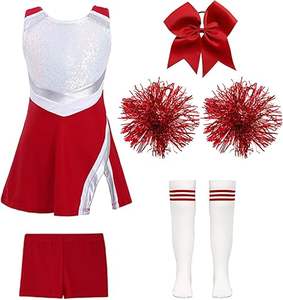 Nouveautés 2024 : Uniformes de cheerleading pour femmes, shorts tendance, imprimés avec des strass, impression par transfert thermique, 100% polyester - Product Image 4