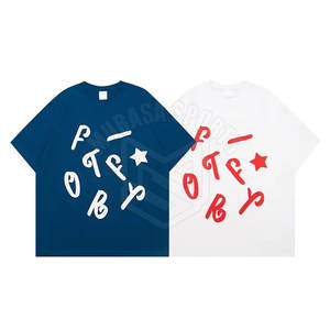 เสื้อยืดพิมพ์ลายพัฟโลโก้ออกแบบได้ตามต้องการเสื้อยืดพิมพ์ลายสีพัฟ - Product Image 1