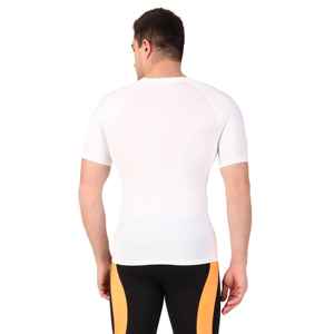 T-shirt de compression imprimé de haute qualité pour hommes, fitness, entraînement, course à pied, basketball, manches courtes, séchage rapide, respirant - Product Image 6