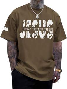 Camiseta Extra Grande para Hombre - Calidad Premium, Nuevo Modelo, Tejido de Poliéster/Algodón, Anti-Pilling y Transpirable, Manga Corta Informal - Product Image 5