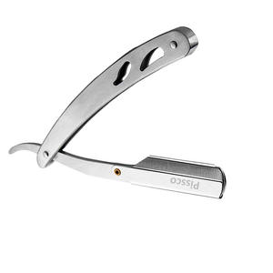 Meilleur rasoir pliant Pissco en acier inoxydable pour hommes, support de rasoir de sécurité, outils de barbier, rasoir à cheveux - Product Image 5