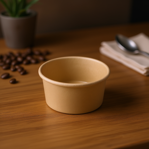 Coppette Monouso in Carta Kraft da 3 oz - Product Image 3