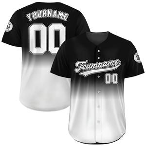Camiseta de béisbol con estampado atlético, tela que absorbe la humedad, personalización de equipo y Liga - Product Image 1