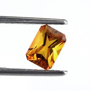 Haute qualité 100% naturel Citrine Quartz radiant en forme de facettes coupe cristal en vrac pour la fabrication de bijoux jaunes approvisionnement en vrac - Product Image 1