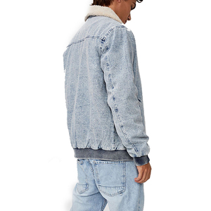 Chaqueta vaquera personalizada de fabricante al por mayor unisex, abrigo vaquero clásico a precio barato, prendas de vestir exteriores informales de alta calidad 2026 - Product Image 3