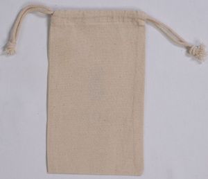 ถุงผ้าลินินสีเบจสำหรับเป็นของขวัญขนาดเล็ก100ชิ้นผ้าลินินออร์แกนิก100% แบบปรับแต่งได้ - Product Image 1