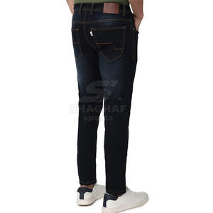 ออกแบบกางเกงยีนส์ของคุณเองสำหรับผู้ชาย ขายดี ทรงเข้ารูป สั่งตัดได้ กางเกงผู้ชายแบบฟอกสี - Product Image 4