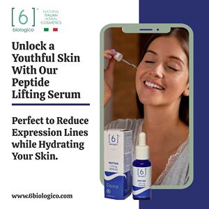 เซรั่มยกเปปไทด์ธรรมชาติจากอิตาลีพร้อมไฮยาลูโรนิคแอซิด-วีแกนและเครื่องสำอางออร์แกนิก - Product Image 6