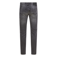 Nouveau Jean Tricoté Extensible et Délavé pour Homme, Coupe Droite Confortable Grande Taille, Style Décontracté Chic 100% Coton