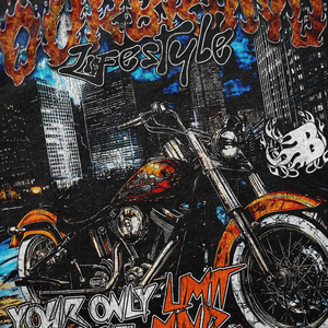 Logotipos personalizados de gran tamaño 100% algodón de secado rápido de talla grande suelto ligero gráfico Vintage técnicas teñidas lisas estilo de letra - Product Image 3