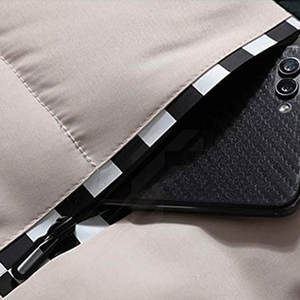 Chaleco acolchado de invierno Unisex de estilo informal de tela transpirable para hombre, abrigo mate personalizado, chaleco sin mangas acolchado con burbujas acolchadas - Product Image 2