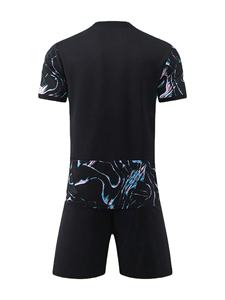 Camiseta de fútbol personalizada conjuntos de secado rápido práctica sublimación logotipo personalizado ropa de fútbol para uniforme de fútbol de los hombres - Product Image 2