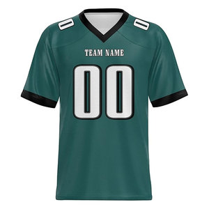 Camisetas de fútbol personalizadas para hombres y jóvenes, camisetas de práctica con nombre y número personalizados, estilo cosido/impreso OEM - Product Image 5
