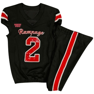 Votre propre uniforme de football américain Nouveau design de l'uniforme de football américain Service OEM Uniforme de football américain pour hommes - Product Image 5