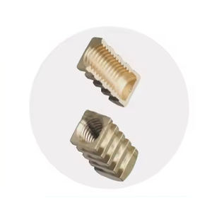 เม็ดมีดทองเหลืองขนาดตามสั่งและตัวแทรกแบบหมุนทองเหลืองตรงจากผู้ผลิต - Product Image 1